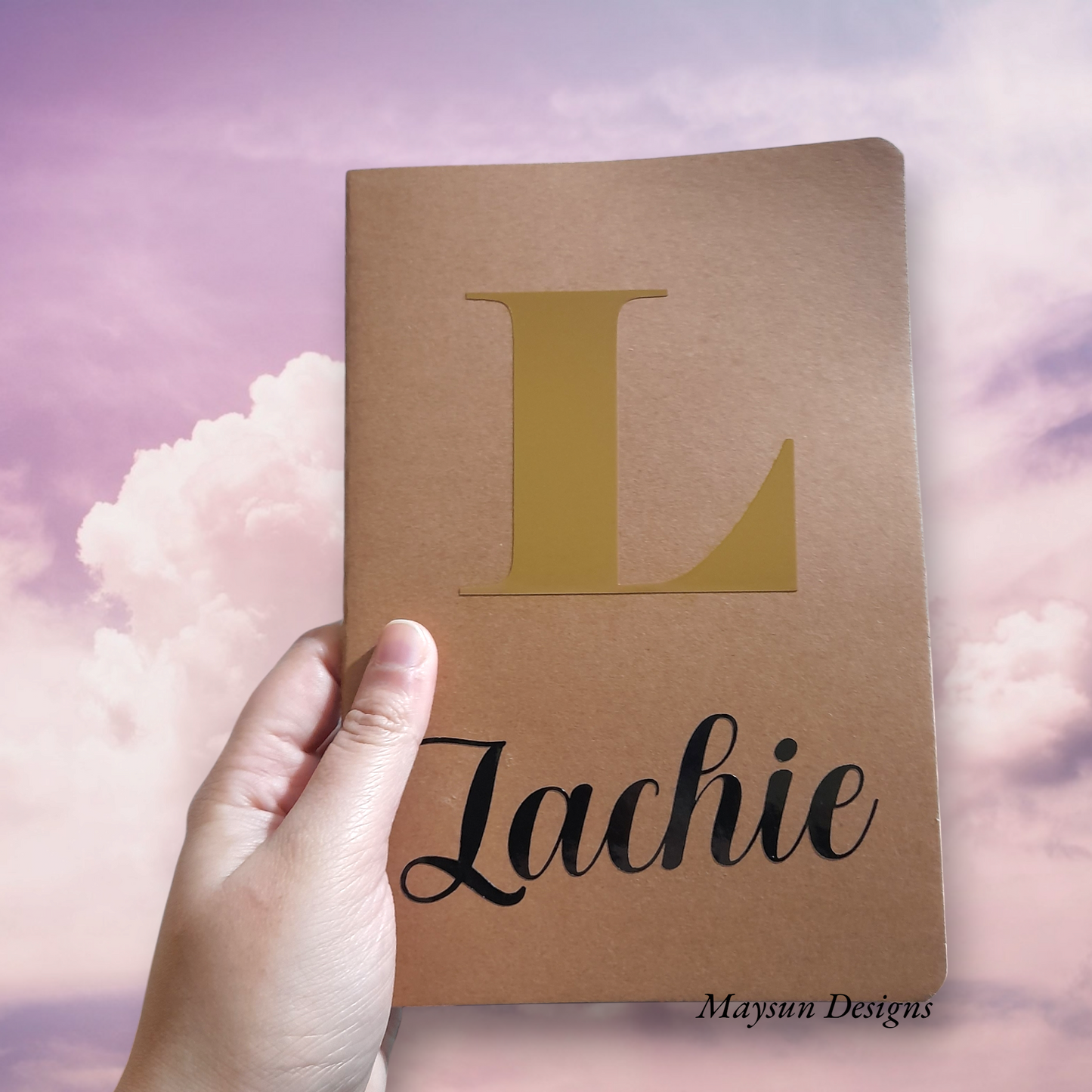 Personalised notebook