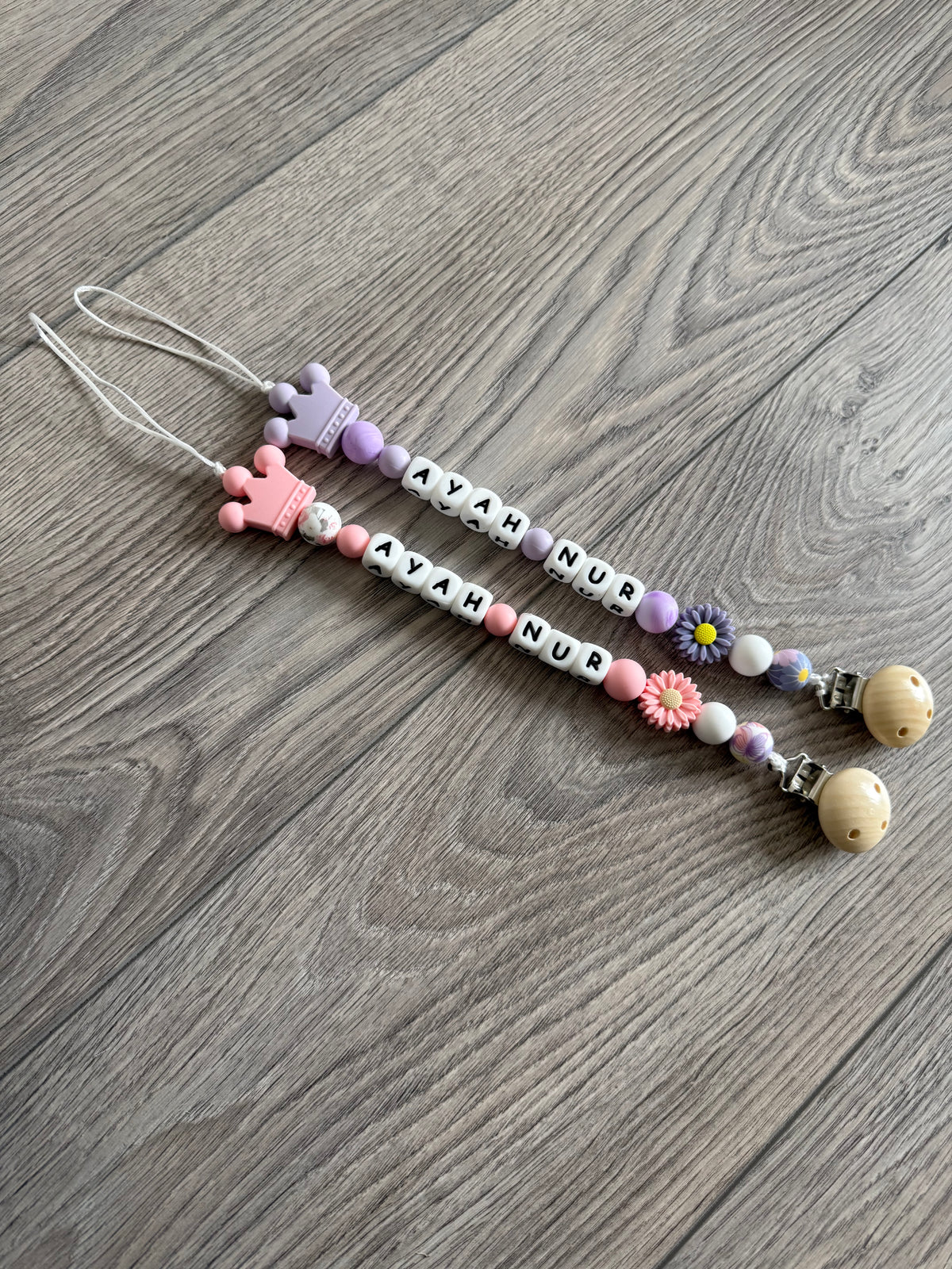 Personalised dummy clip