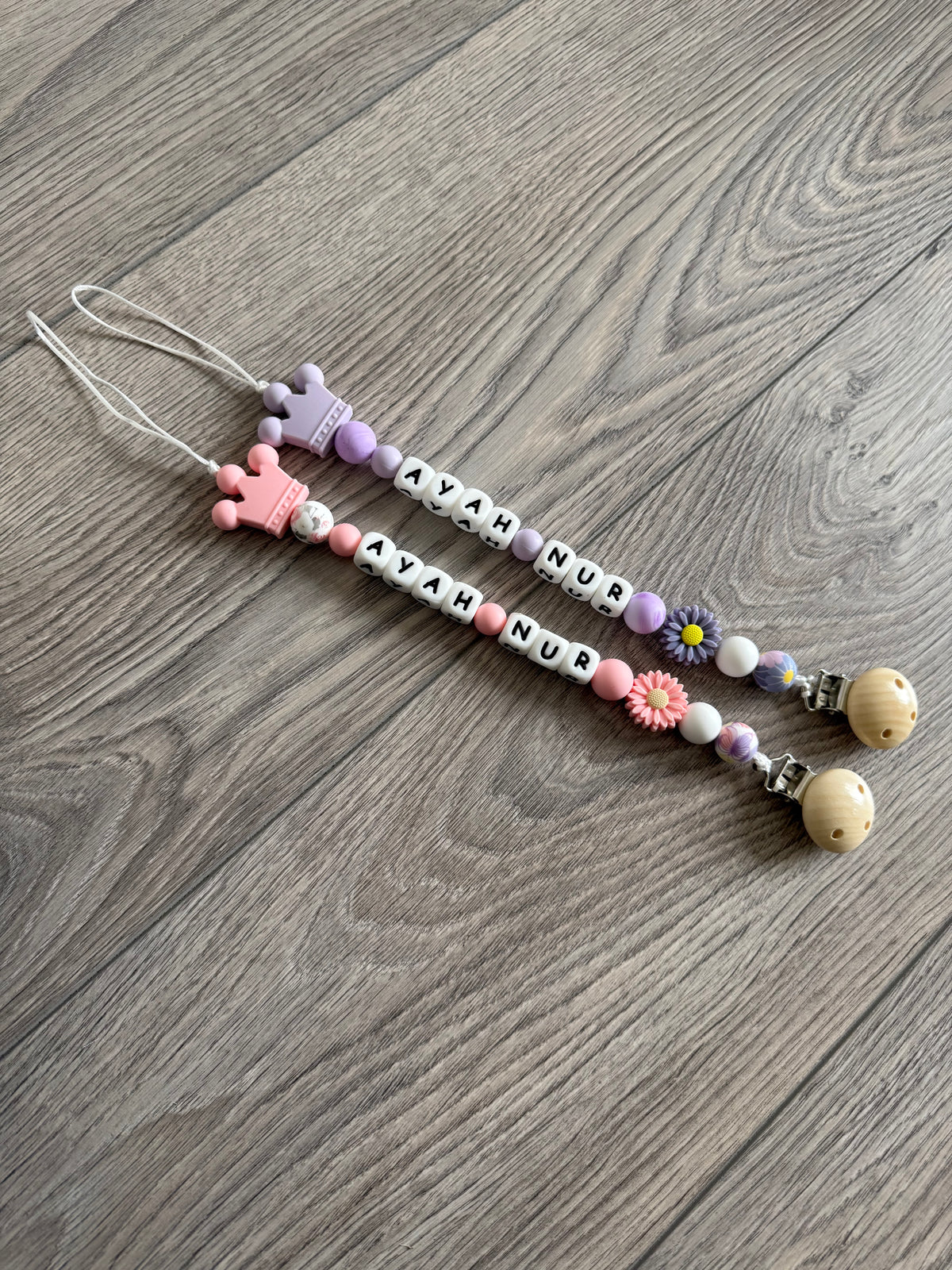 Personalised dummy clip