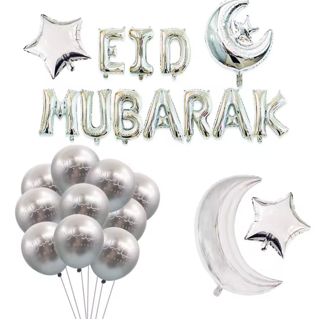 Eid Mubarak decorations