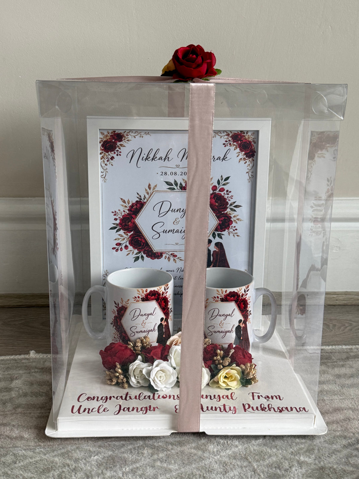 Couples wedding gift set