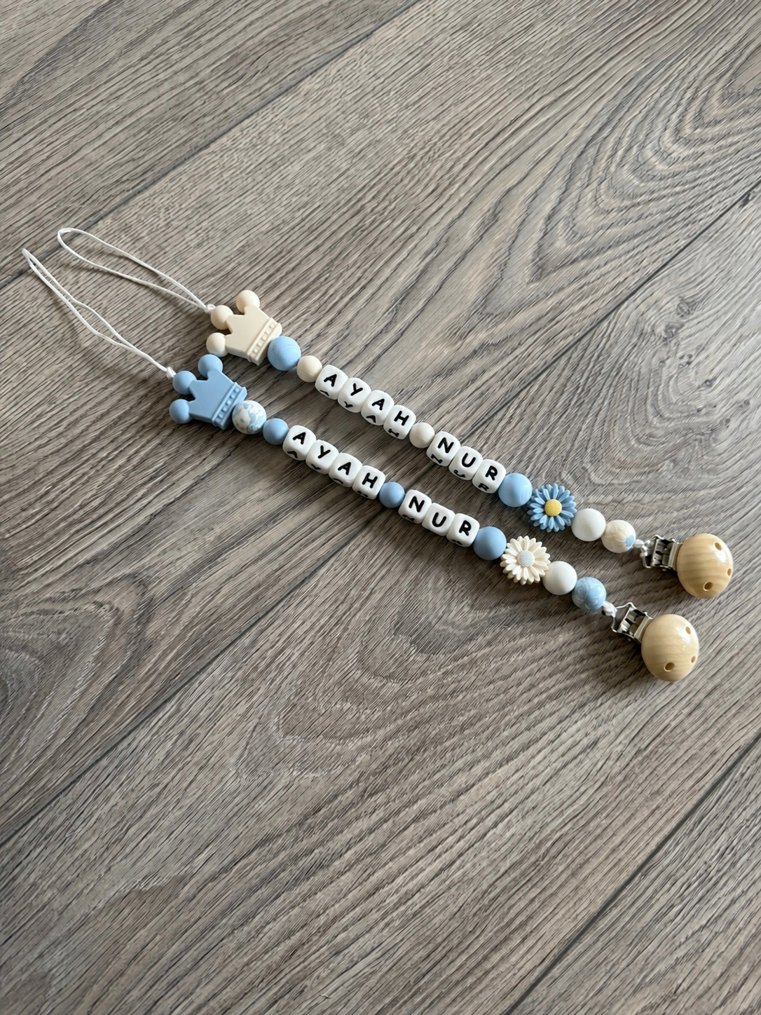Personalised dummy clip