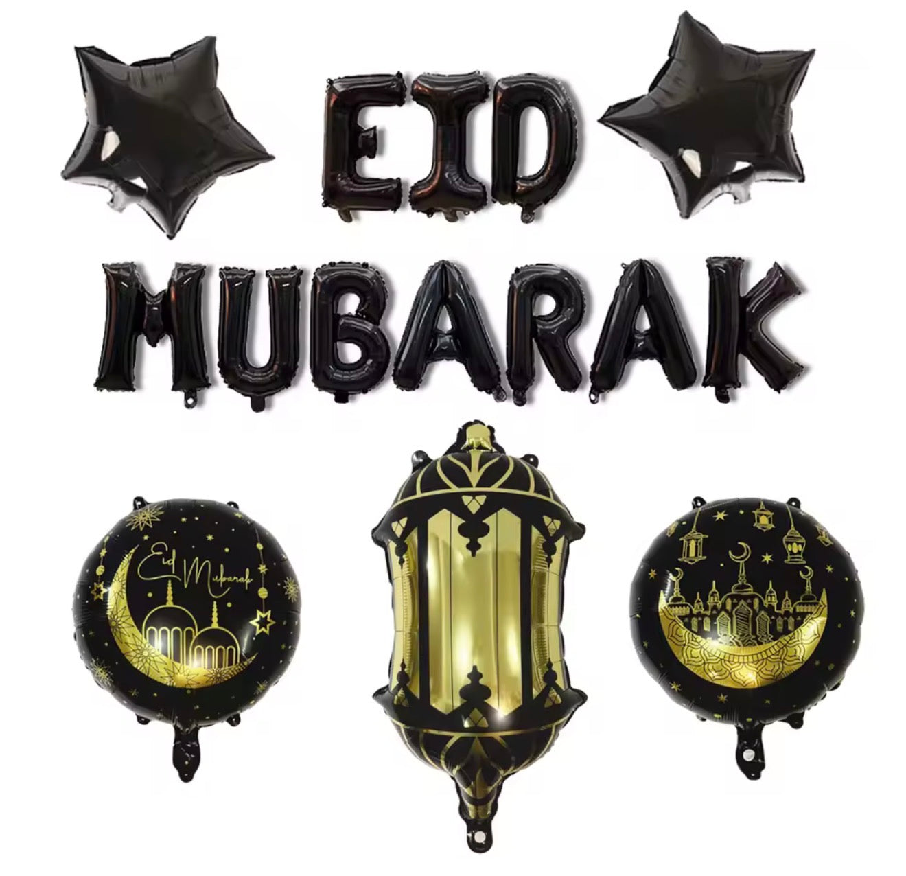 Eid Mubarak decorations