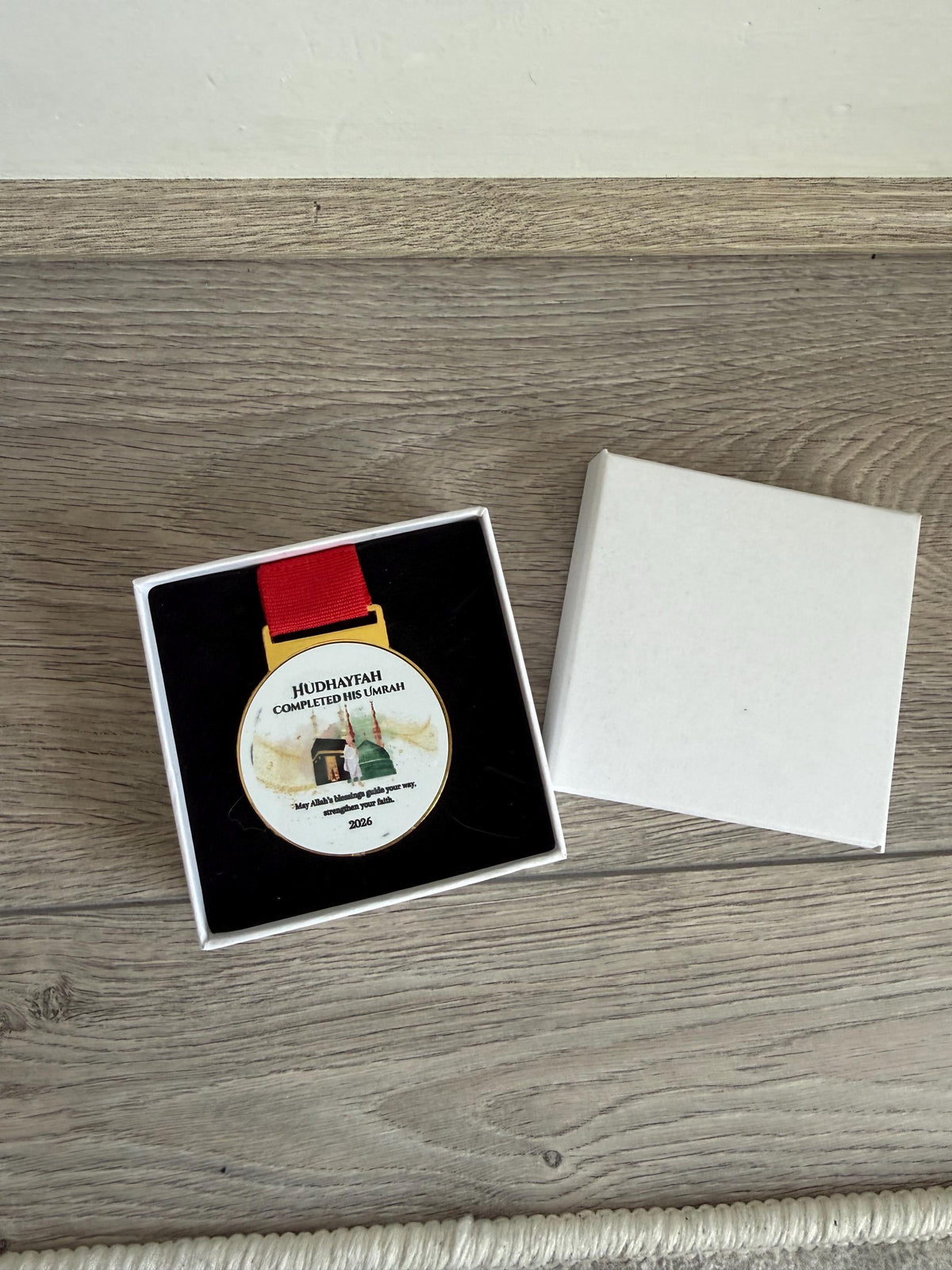 Umrah Mubarak custom medal
