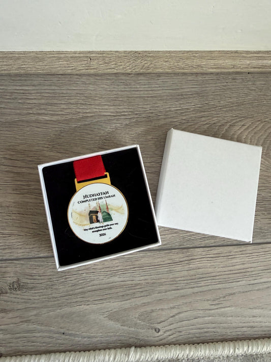Umrah Mubarak custom medal